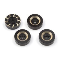 HPI 7mm Hex Hub Weight Set (Brass/4pcs)