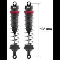 1/8 135MM BIG BORE 16MM FULLY ALUM. SHOCKS +3 SPRINGS (H/S/M) - HTR-508135