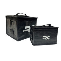 2PC IM RC LIPO BATTERY SAFE BAG FIREPROOF 23.5X21.4X17.5CM AND 19X9.5X11CM IM163