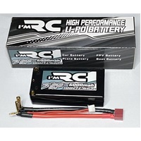 iM RC 6000MAH 100C 7.6V 2S SHORTY HARDCASE LIPO BATTERY - IM202