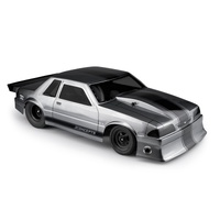 1991 Ford Mustang - Fox clear body  (10.75" width & 13" wheelbase) - clear