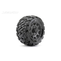 Jetko 1/10 ST 2.8 EX-ROCKFORM/Claw Rim/Black/Medium Soft/Glued(All Offsets)