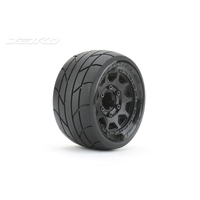 Jetko 1/10 ST 2.8 EX-SUPER SONIC Tyres (Claw Rim/Black/Medium Soft/12mm 0 o/s) [2704CBMSGNB1]