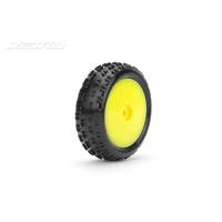 Jetko 1/18 Buggy Front Carpet Mini-B - Arena/Dish/Yellow Rim/Composite Soft/Glued