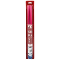 K&S 6045 Pink Aluminum Foil .004" Thick (36 Ga) x 12" Wide x 24" Long (1 Roll)