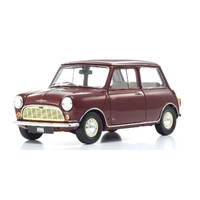 Kyosho 1/18 Morris Mini Minor Cherry Red Diecast Model Car