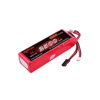 Kypom Tx2500Mah 3S Lipo Battery A - Kytx2500Lp3-3Sa