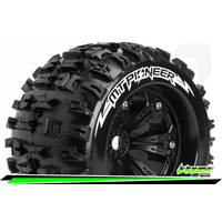 ####MT-Pioneer 1/8 Monster Truck Tyres Black (USE3218X)