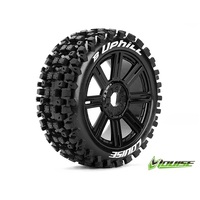 ####B-Uphill 1/8th Buggy Tyre BLK/spoke (LT3271SB)