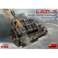 MiniArt 1/35 Soviet Rocket Launcher LAP-7 Plastic Model Kit