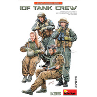 MiniArt 1/35 IDF Tank Crew Plastic Model Kit
