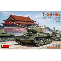 MiniArt 1/35 T-34/85 Mod. 1945. Plant 112 Plastic Model Kit