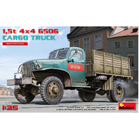MiniArt 1/35 1.5t 4x4 G506 Cargo Truck Plastic Model Kit