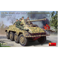 MiniArt 1/35 Sd.Kfz. 234/4 Schwerer Panzersp?hwagen 7.5 cm. w/Crew Plastic Model Kit