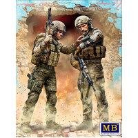 Master Box 24068 1/24 Modern War Series, kit No. 1. Our route has been changed! Plastic Model Kit