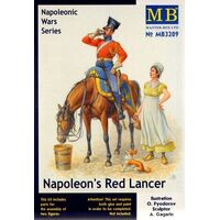 Master Box 3209 1/32 Napoleon's Red Lancer, Napoleonic Wars Series Plastic Model Kit