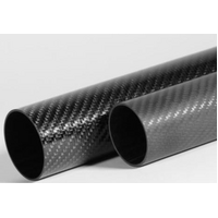 WOVEN CARBON FIBRE TUBE 20 X 18.6mm X 1M To Fit Inside MECRT2120