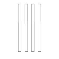 MJX F/R Lower Suspension Arms Hinge Pins (4pcs) [M25425]