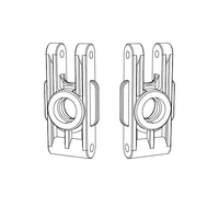 MJX Rear Hub Carrier