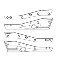 MJX Left & Right Side Guards