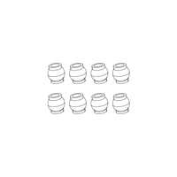 MJX Steering Pivot Balls (8pcs) [Q1602]