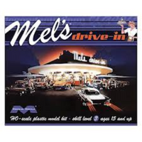 Moebius 935 Mel's Drive-In (HO Scale) Plastic Model Kit