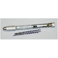 C.Y. PIN VISE WITH 3 DRILL BITS