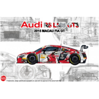 Nunu 1/24 Audi R8 LMS GT3 GP macau 2015 FIA-GT Plastic Model Kit