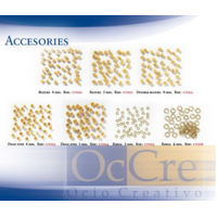 *DISC*RINGS 3MM 200 PIECES