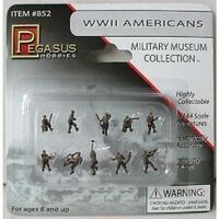 Pegasus 852 1/144 WW2 American soldiers, prepainted