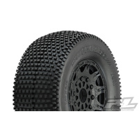 BLOCKADE SC 2.2"/3.0" M3 (SOFT) TIRES MOUNTED ON RAID BLACK 17MM WHEELS (2) - PR1183-24