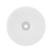 Proline Velocity F/R 2.2in 12mm White Stadium Truck Wheels, 4pcs, 22X-T