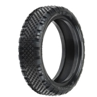 Proline 1/10 Prism CR3 Front 2.2in 2WD Carpet Buggy Tyres, 2pcs