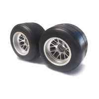 F-Ten/Fgx Rubb Rear Tyre, R1 Preglued - Rd-26025