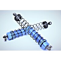 Rear Shock Set Alloy Octane Blue