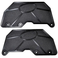 RPM Rear Mud Guards (fits RPM #80812 exclusively) - ARRMA | Kraton 8S / Outcast 8S  | Black
