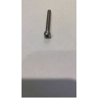 Stainless steel screw socket head 1/8'' x 27/32'' x 10