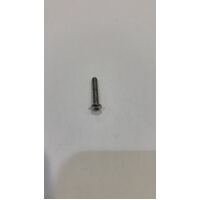 Stainless steel button head screw 1/8'' X 45/64'' X 8