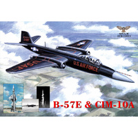Sova-M 1/144 B-57E Canbera + CIM-10A Bomark missile) Plastic Model Kit