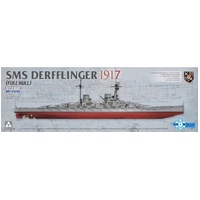 Takom 1/700 SMS Derfflinger 1917 (Full Hull) w/metal barrels (Snowman) Plastic Model Kit [SP-7040]