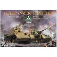 Takom 1/35 Flakpanzer Panther ??Coelian? with 37mm Flakzwilling & 20mm flakvierling 2 in 1 Kit [2105]