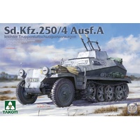 Takom 1/35 Sd.Kfz.250/4 Ausf.A Ieichter Truppenluftschutzpanzerwagen Plastic Model Kit