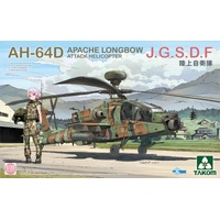 Takom 1/35 AH-64D Apache Longbow J.G.S.D.F Attack Helicopter Plastic Model Kit