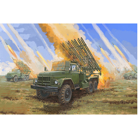 Trumpeter 1/35 Soviet 2B7R Multiple Rocket Launcher BM-13 NMM Plastic Model Kit