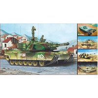 Trumpeter 1/35 M1A1/A2 Abrams 5in 1 Plastic Model Kit [01535]