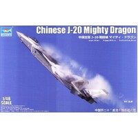 Trumpeter 05811 Chinese J-20 Mighty Dragon Plastic Model Kit