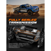 1/12  2.4G 4WD Short Course Truck （Mid- Tier Brushless Version)Blue