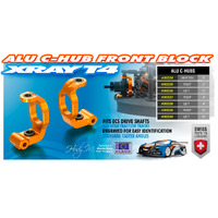 XRAY ALU C-HUB FRONT BLOCK RIGHT - XY302335