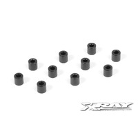 XRAY ALU SHIM 3X6X6.0MM - BLACK 10 - XY303128-K