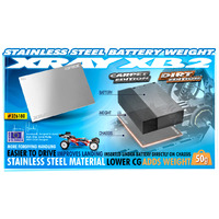 XRAY STAINLESS STEEL BATT WEIGHT 50 - XY326180